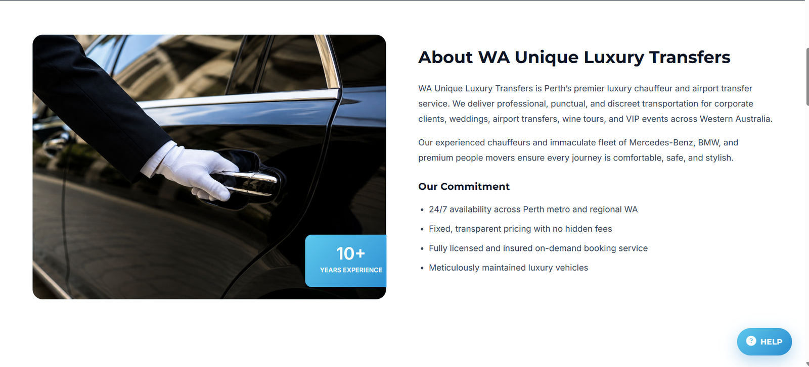 Wa Unique Luxury Transfers
